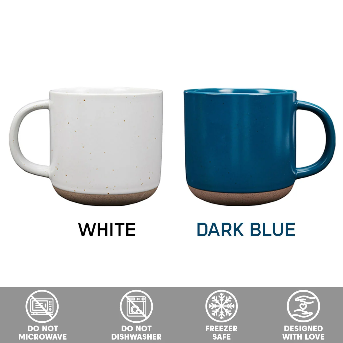 Love You Then - Personalized Custom Pottery Mug - Image 5
