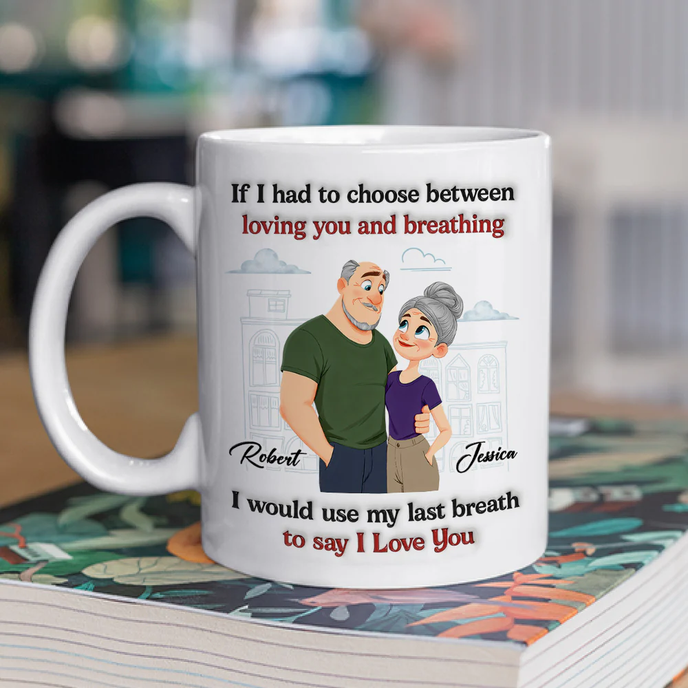 Love You Till The End - Personalized Custom 3D Inflated Effect Mug - Image 3