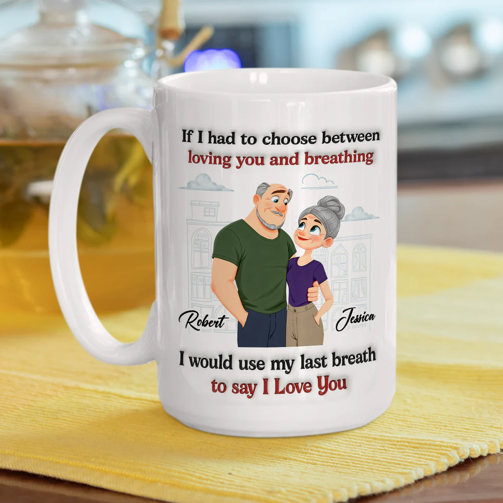 Love You Till The End - Personalized Custom 3D Inflated Effect Mug - Image 6