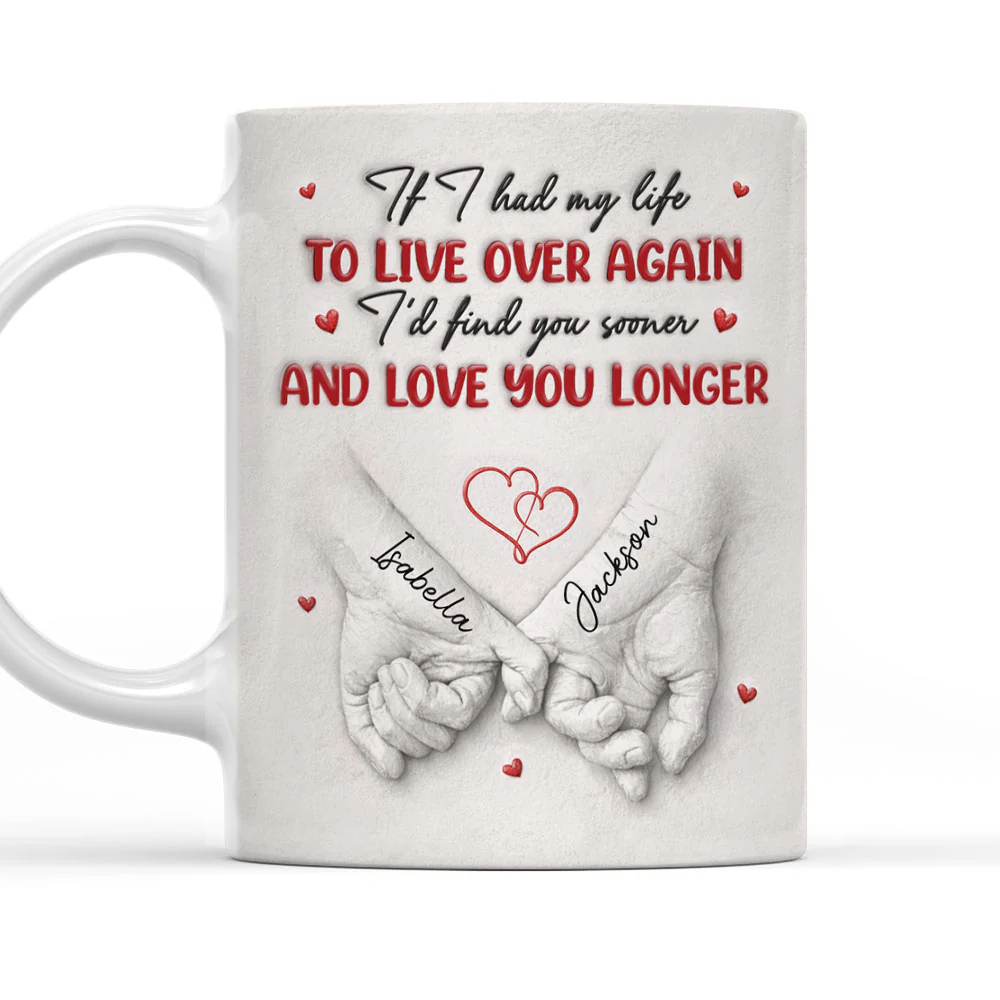 Love You Till The End - Personalized Custom Coffee Mug
