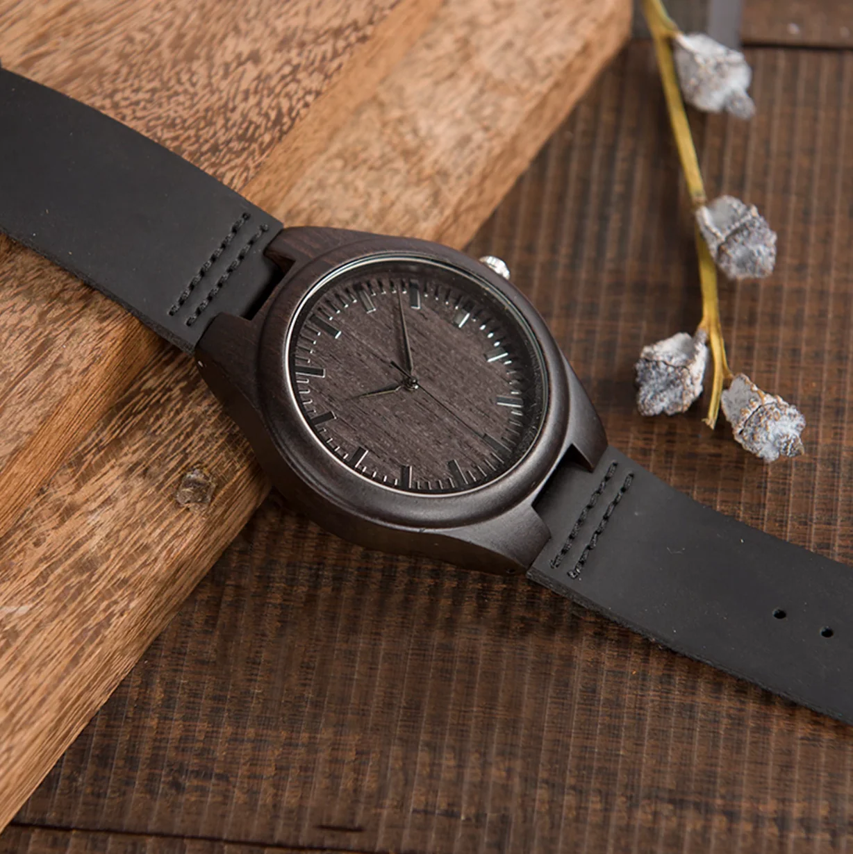 Love You Truly Through - Personalized Custom Wood Watch - Image 3