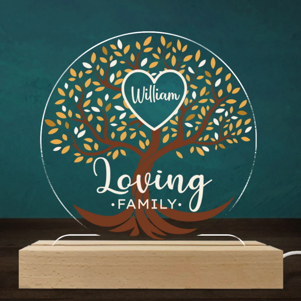 Loving Family - Personalized Custom LED Light - Image 7
