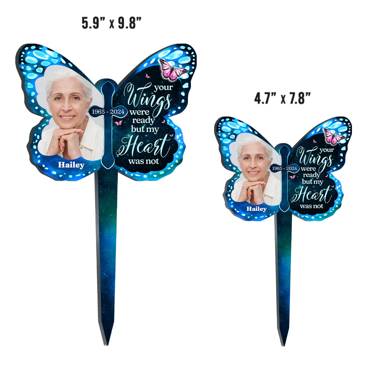 Loving Memory - Personalized Custom Acrylic Garden Stake - Image 3