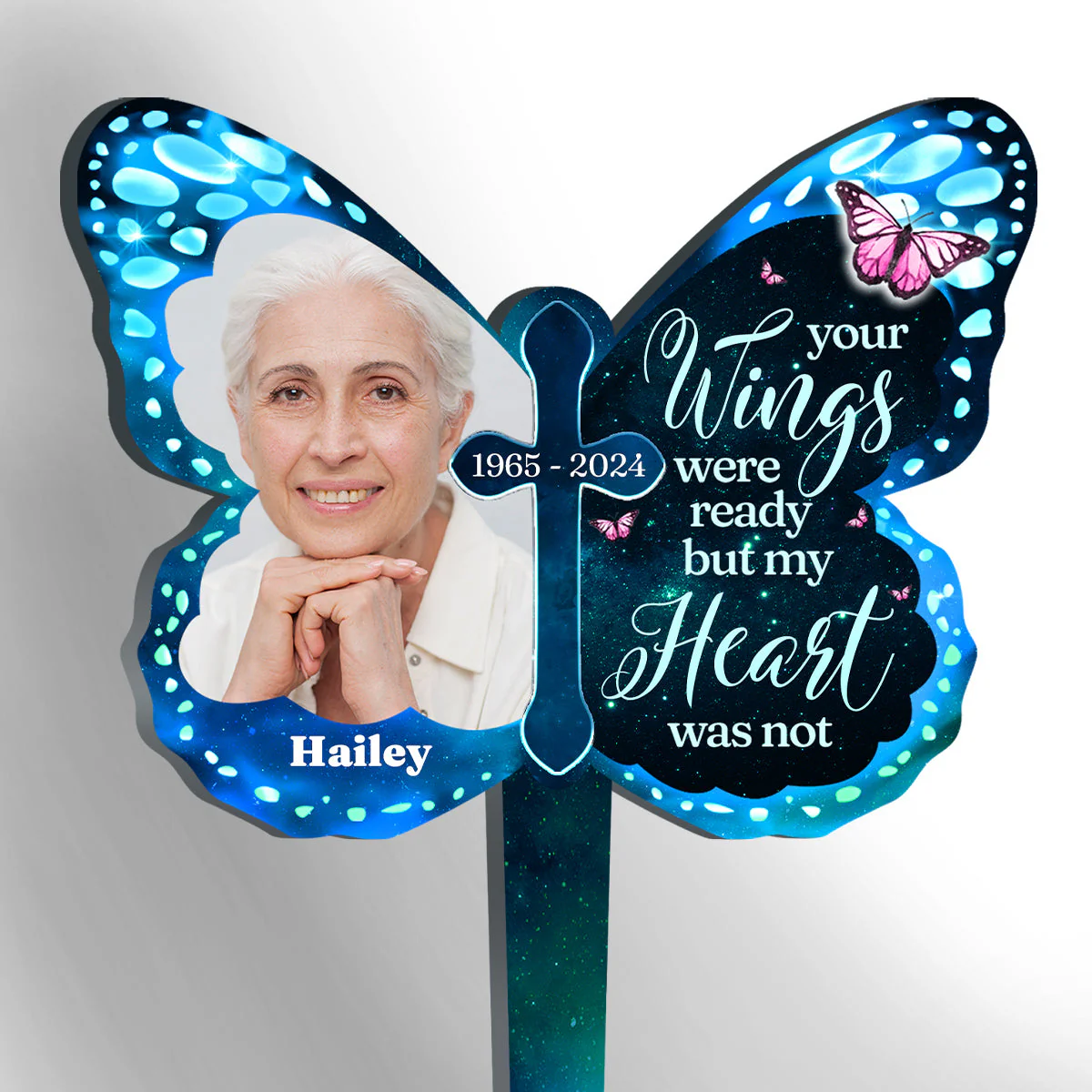 Loving Memory - Personalized Custom Acrylic Garden Stake - Image 4