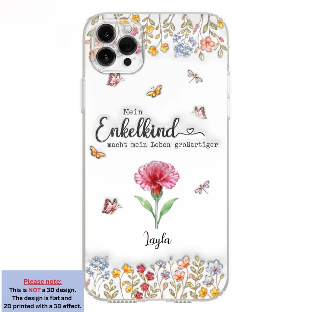 Make Life More Grand With Lovely Kids German - Personalized Custom 3D Inflated Effect Phone Case - Image 11