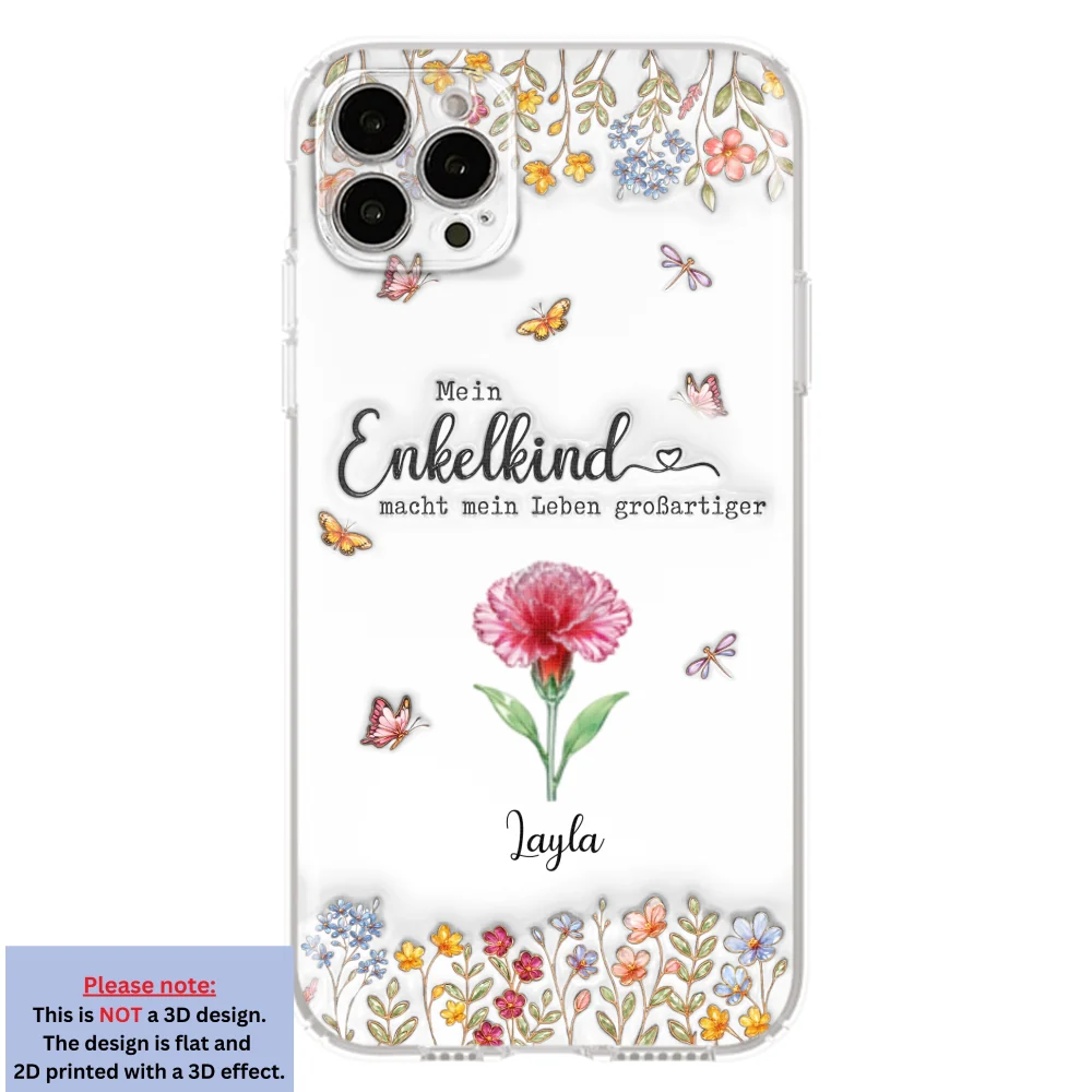 Make Life More Grand With Lovely Kids German - Personalized Custom 3D Inflated Effect Phone Case - Image 15