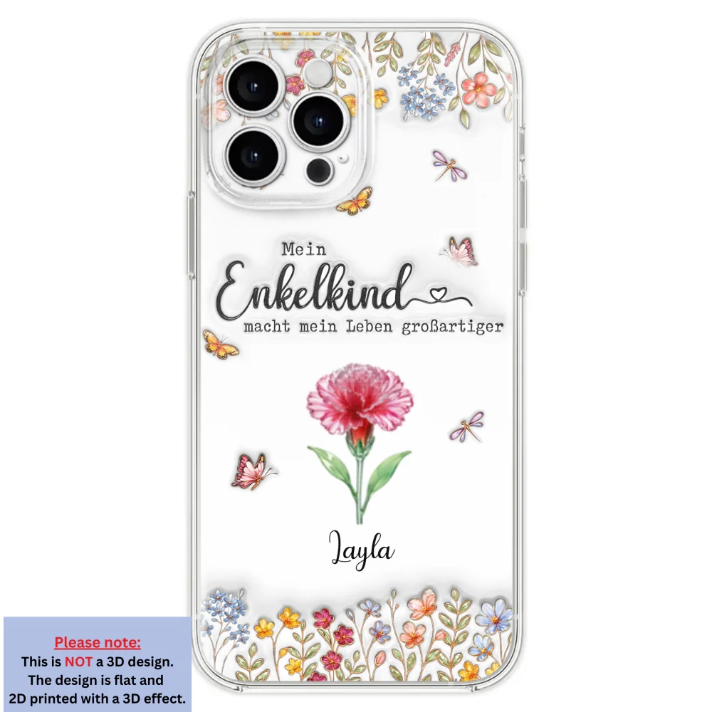 Make Life More Grand With Lovely Kids German - Personalized Custom 3D Inflated Effect Phone Case - Image 26