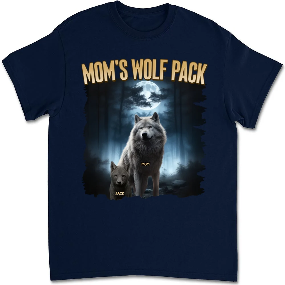 Mama Wolf Pack - Personalized Custom Shirt - Image 20