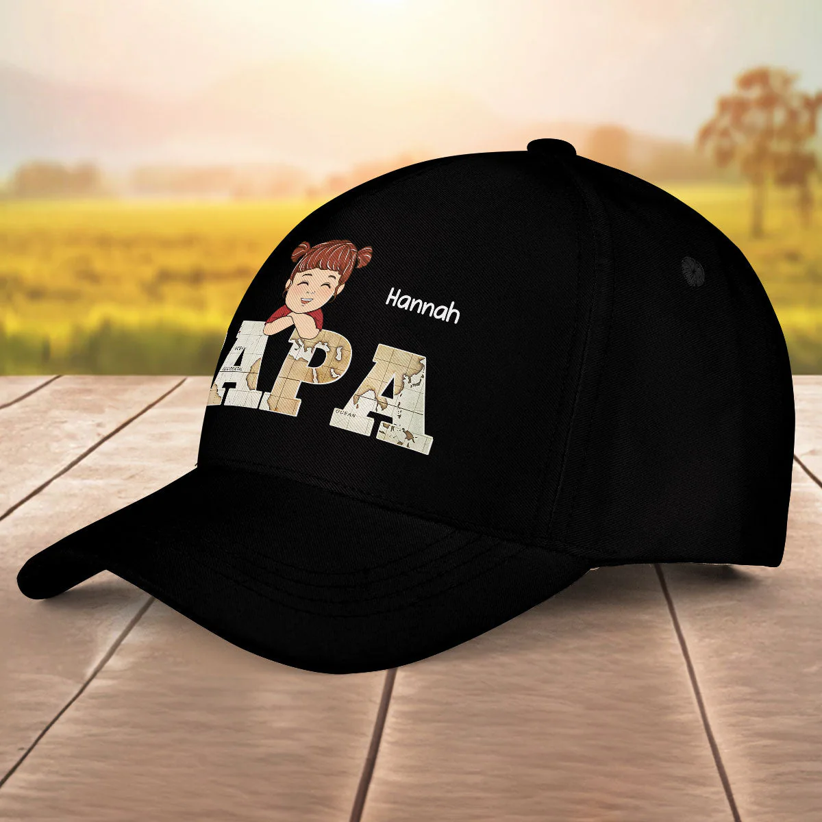 Map Papa - Personalized Classic Cap - Image 4