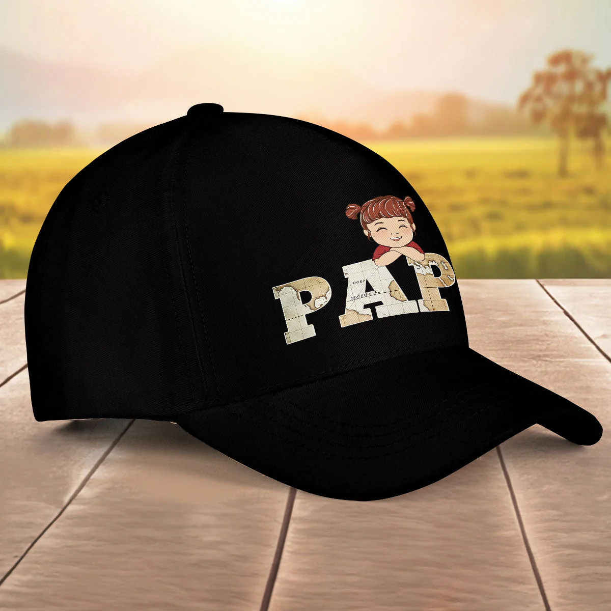 Map Papa - Personalized Classic Cap - Image 5