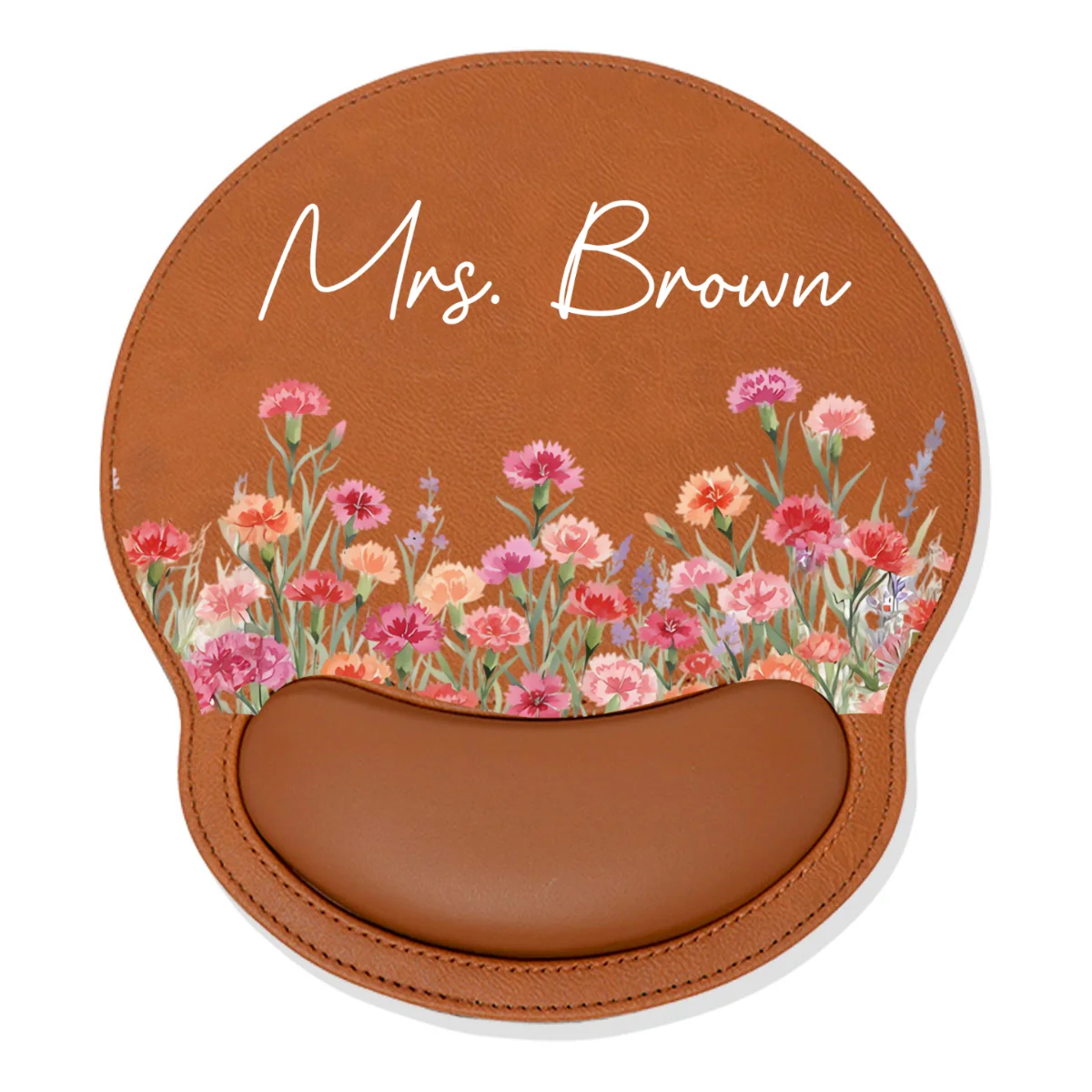 May I Bloom - Personalized Custom Leather Mouse Pad - Image 10