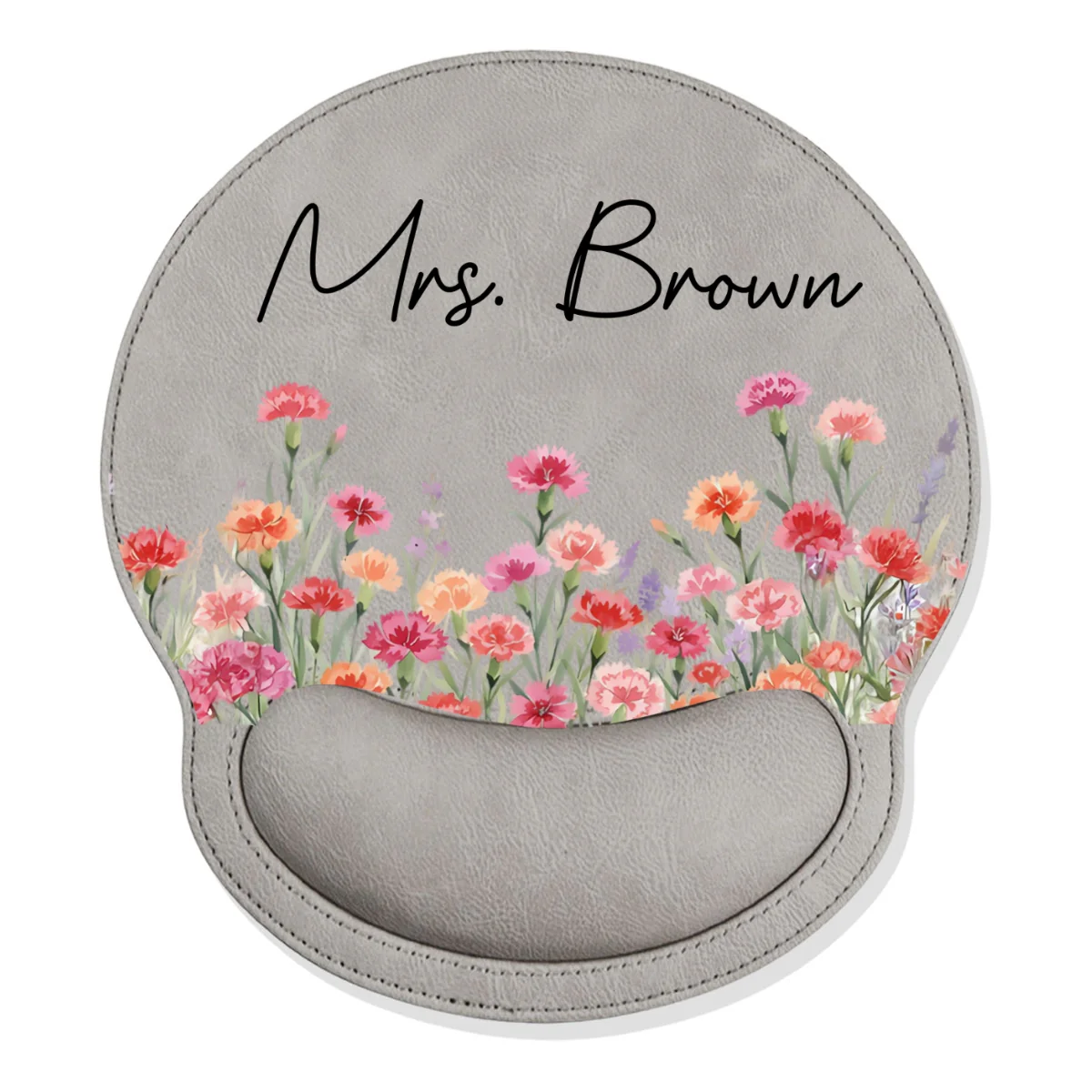 May I Bloom - Personalized Custom Leather Mouse Pad - Image 11