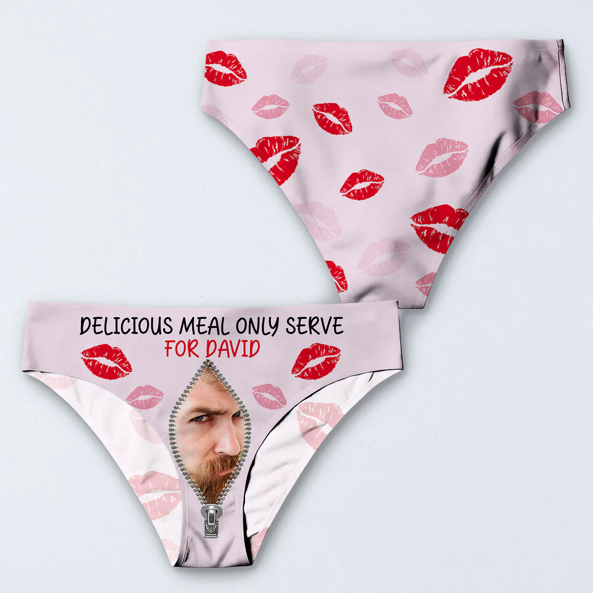 Meal For Him - Personalized Women Briefs - Image 3