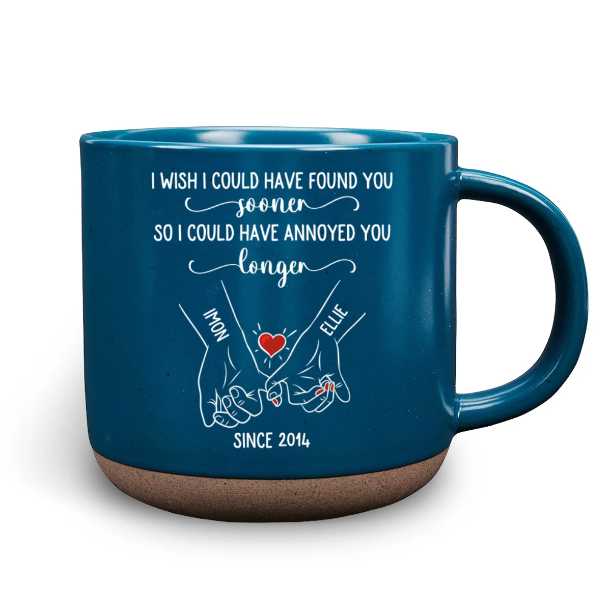 Meet You Sooner - Personalized Custom Pottery Mug - Image 8