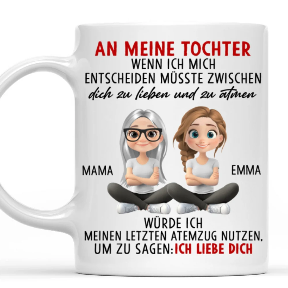 Mein Herz Wählt Dich Immer - Personalisierte Individuelle Kaffeetass - Image 7