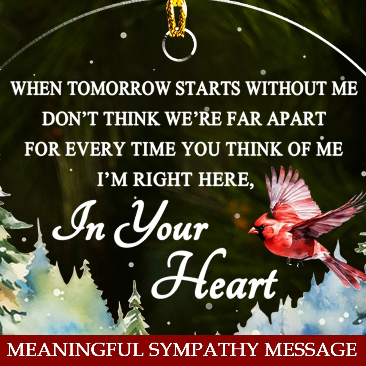Messages From Heaven - Acrylic Ornament - Image 3