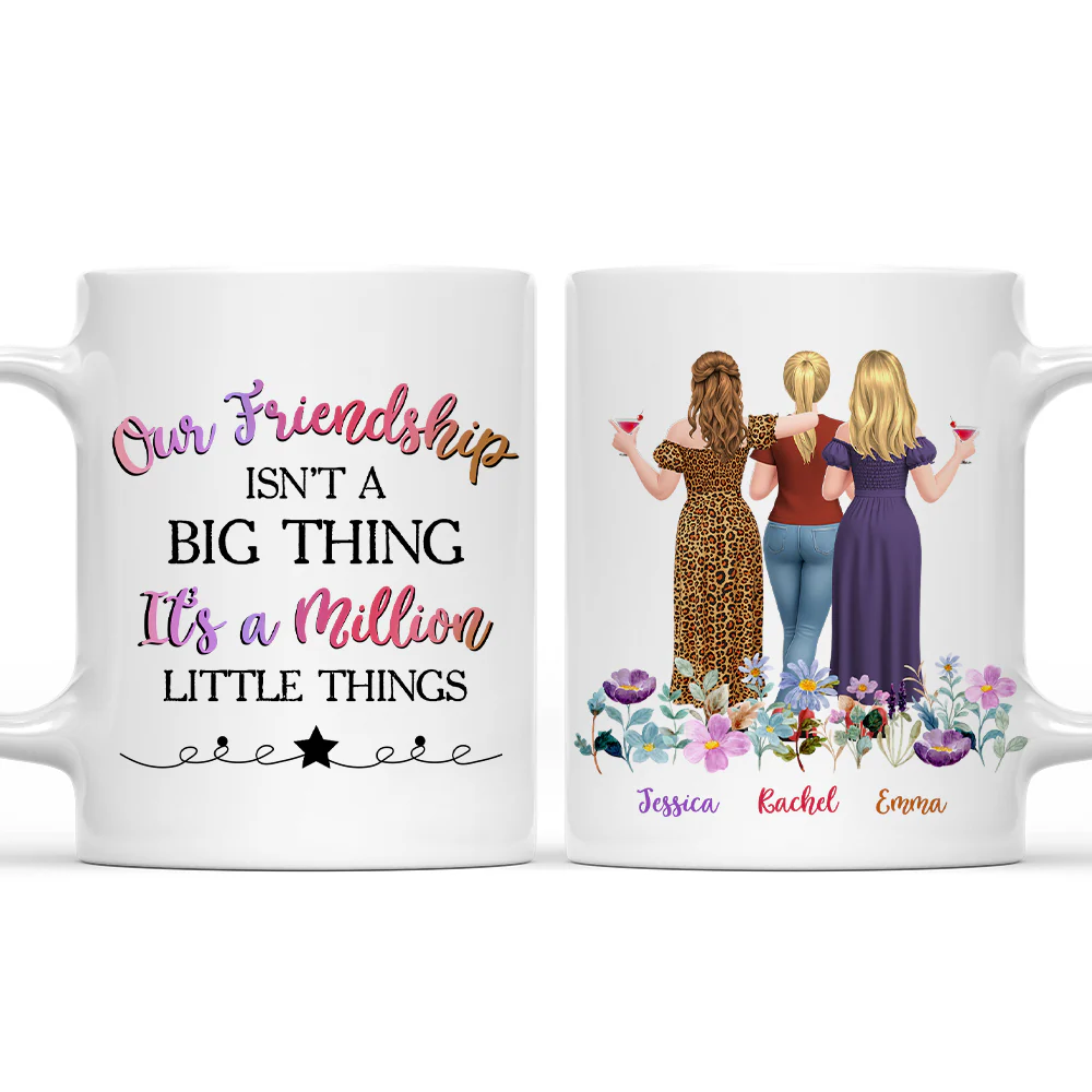 Million Little Things - Personalized Custom Coffee Mug