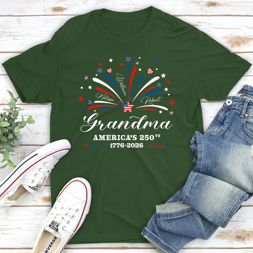 Mimi America 250th Anniversary - Personalized Custom Shirt - Image 3