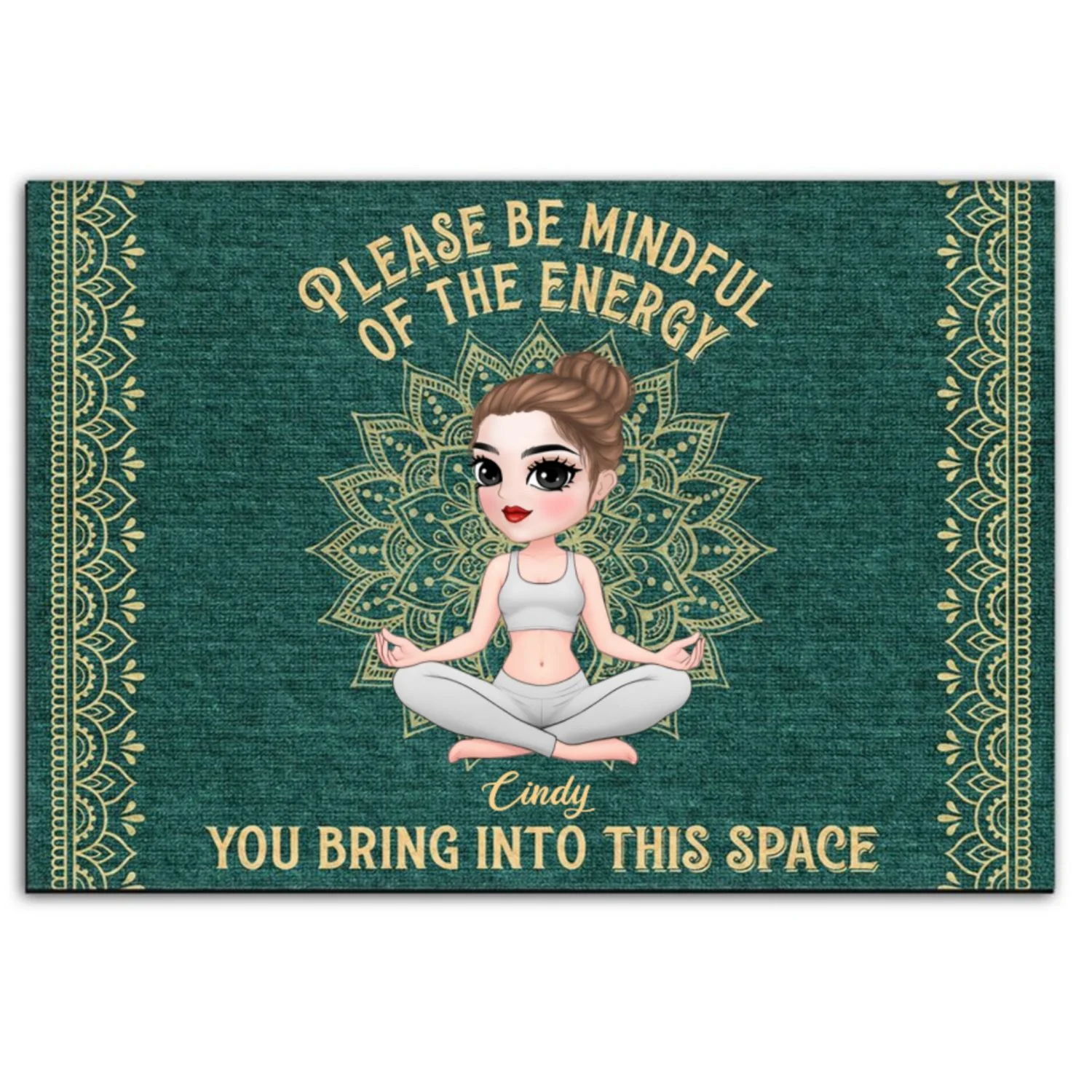 Mind Your Energy - Personalized Custom Doormat - Image 6