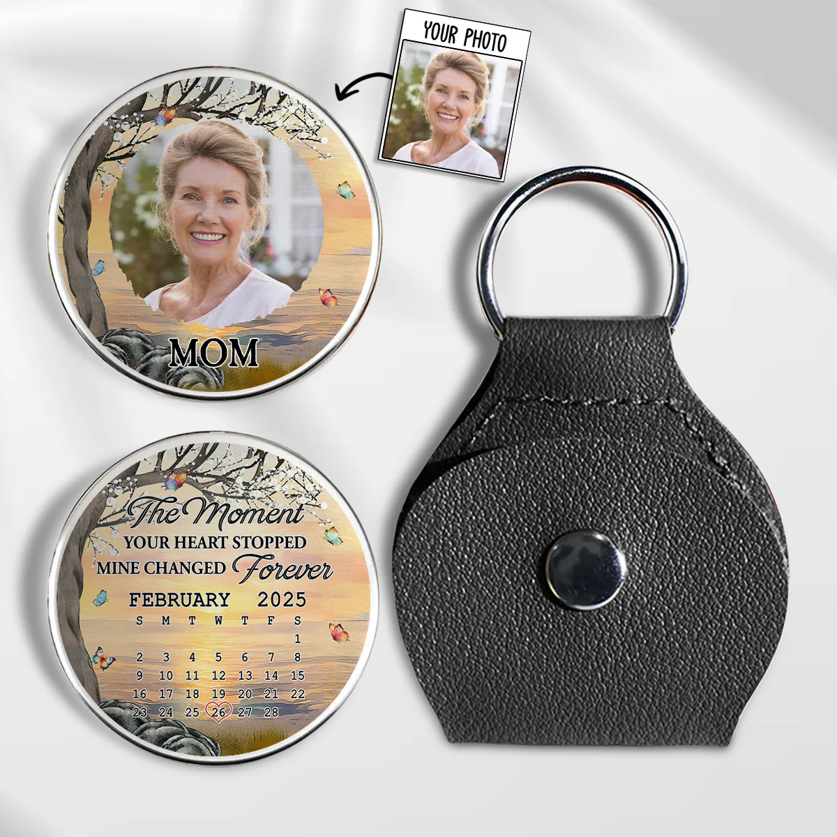 Mine Changed Forever - Personalized Custom Pocket Hug