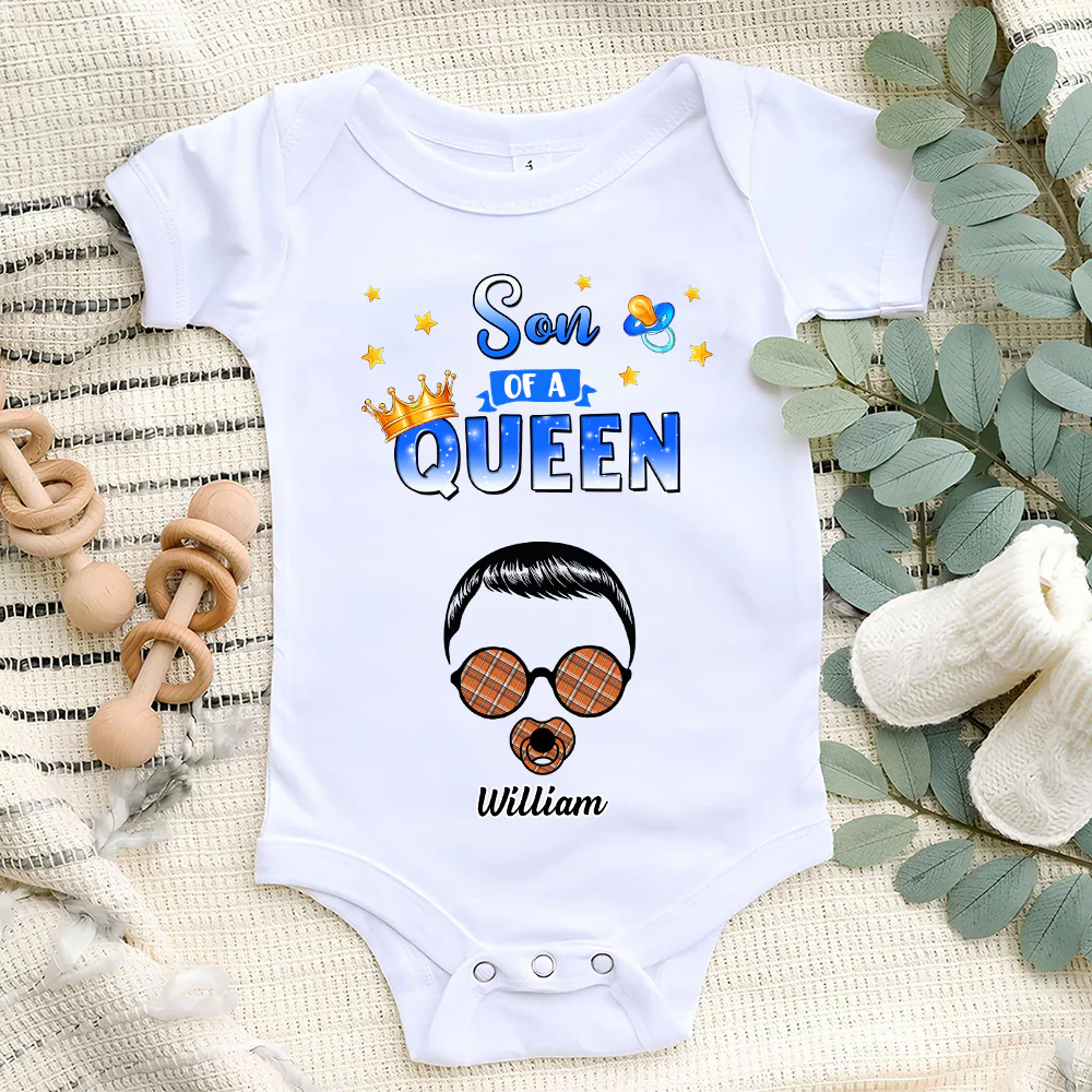Miniature Version Of Mom - Personalized Custom Onesie - Image 5