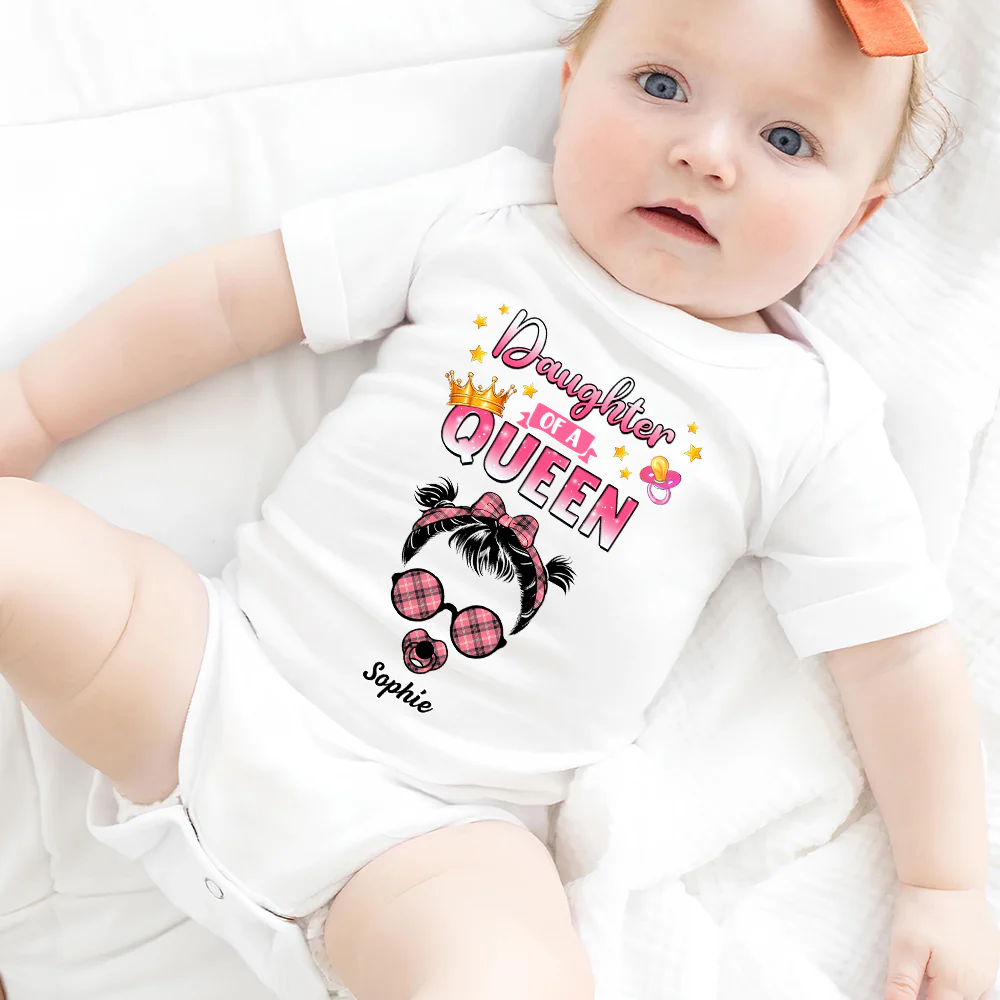 Miniature Version Of Mom - Personalized Custom T-shirt And Onesie - Image 4