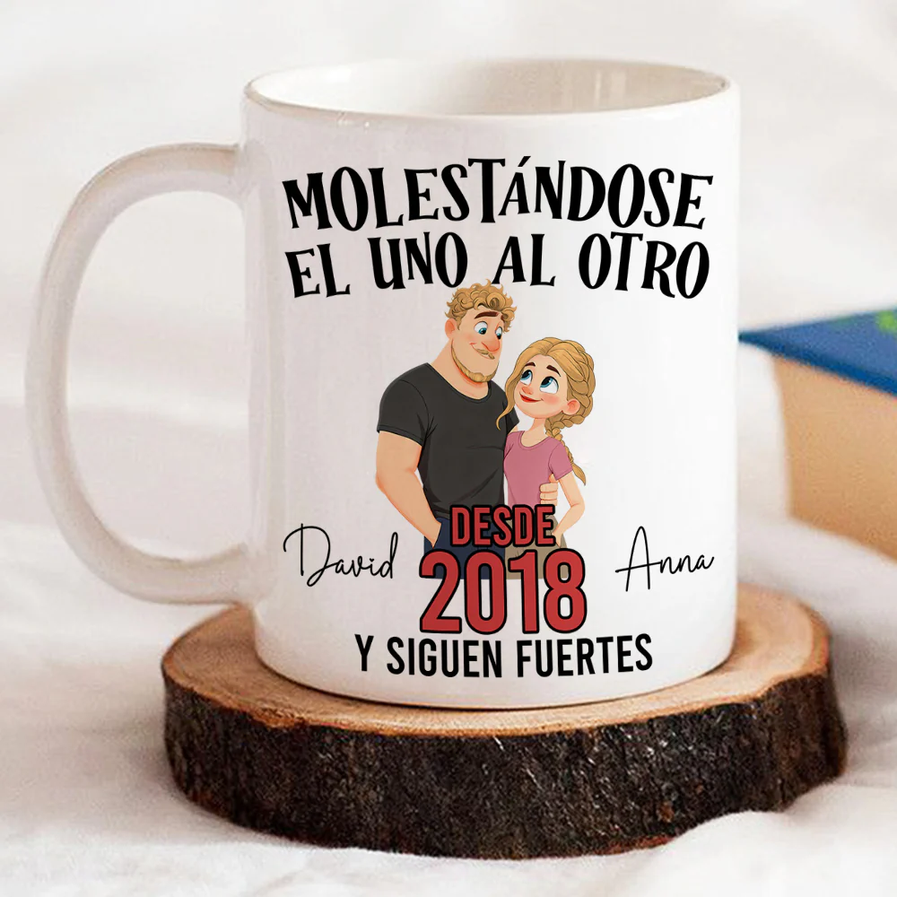 Molestándose - Taza De Café Personalizada - Image 2