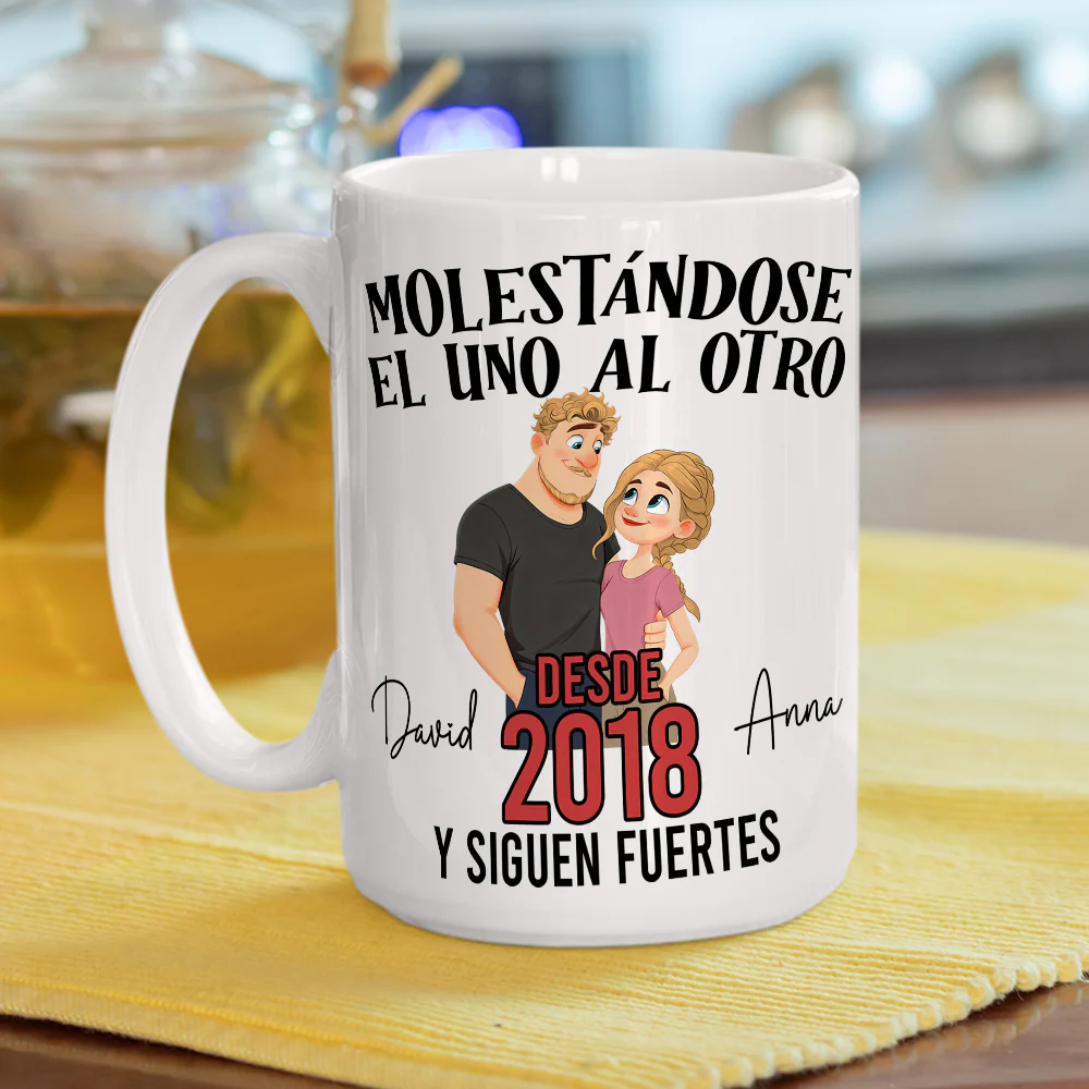Molestándose - Taza De Café Personalizada - Image 5
