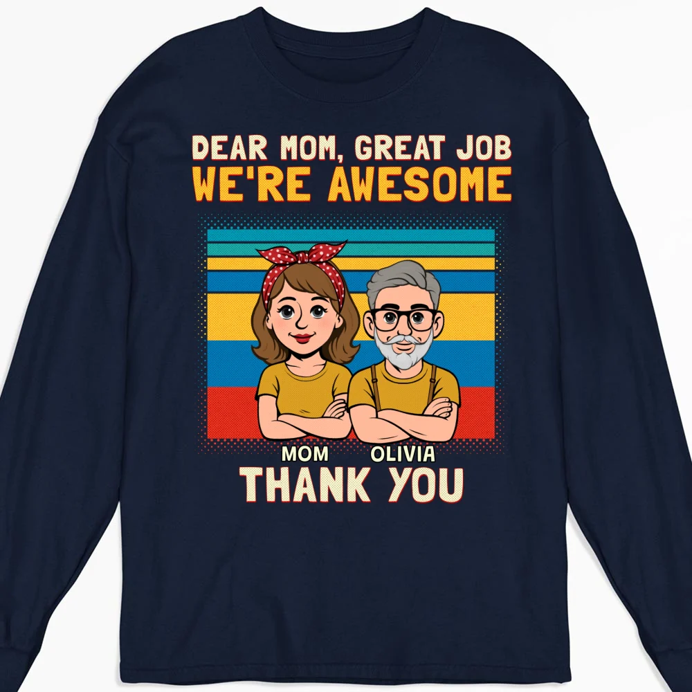 Mom Appreciation - Personalized Custom Shirt - Image 12