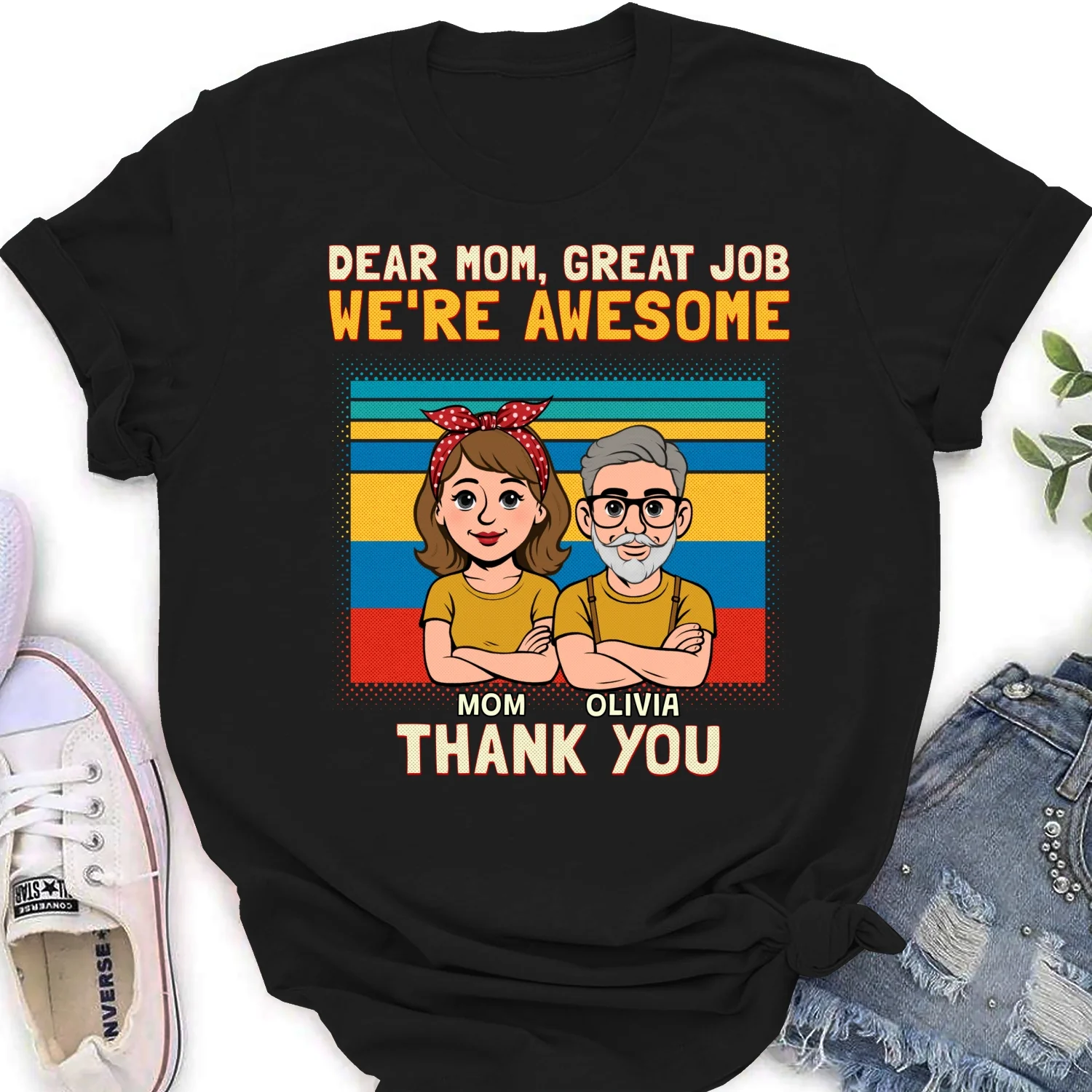 Mom Appreciation - Personalized Custom Shirt - Image 16