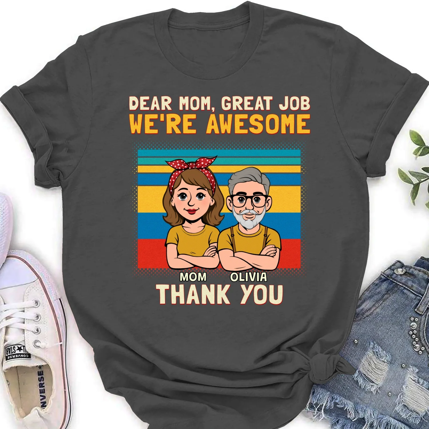 Mom Appreciation - Personalized Custom Shirt - Image 17