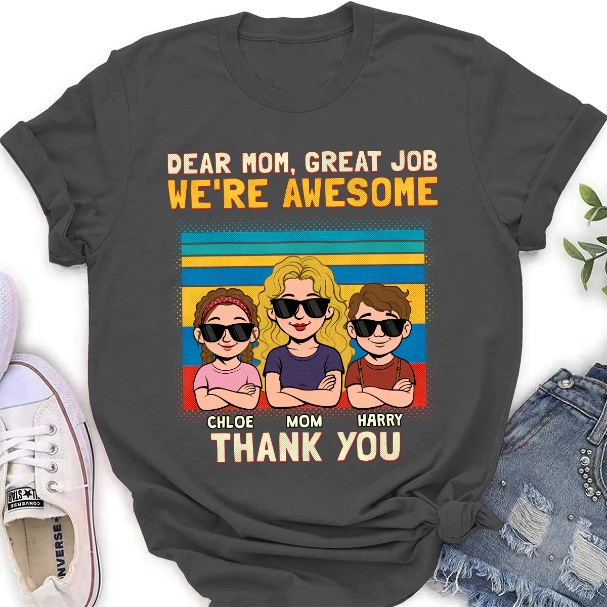 Mom Appreciation - Personalized Custom Shirt - Image 4