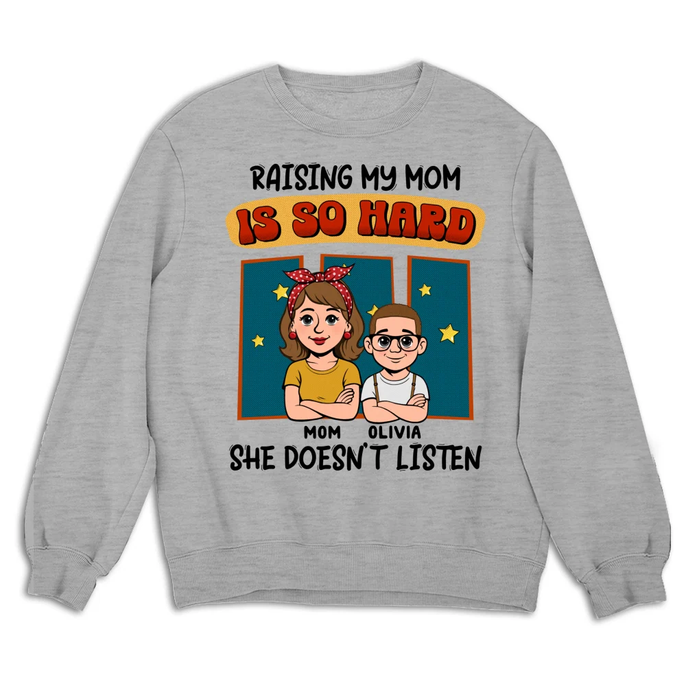 Mom Does Not Listen - Personalized Custom Shirt - Image 10
