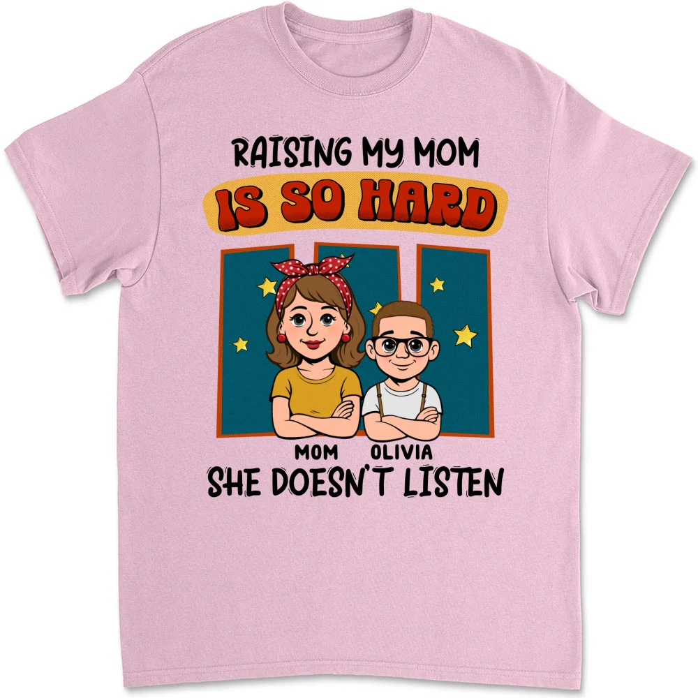Mom Does Not Listen - Personalized Custom Shirt - Image 11