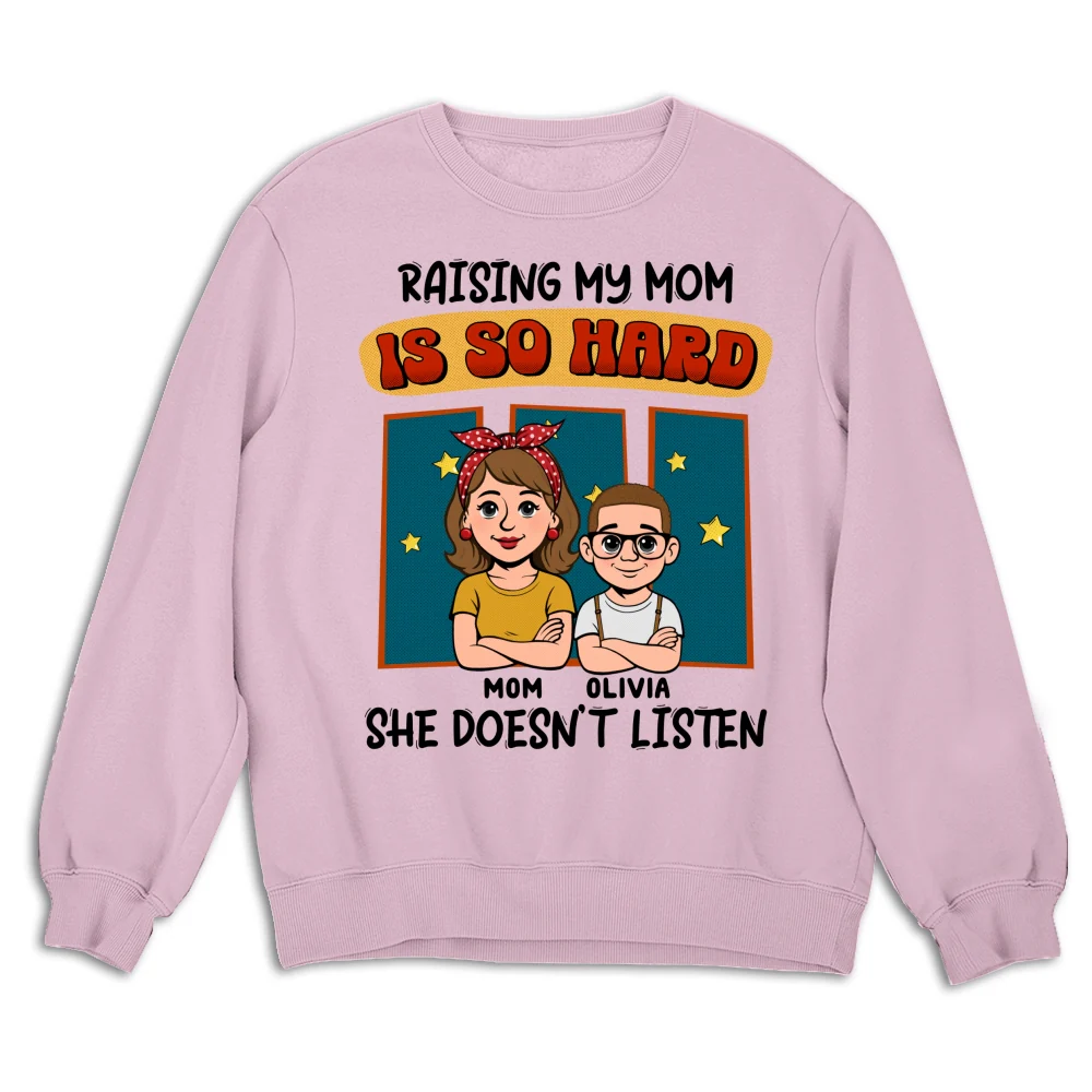 Mom Does Not Listen - Personalized Custom Shirt - Image 12