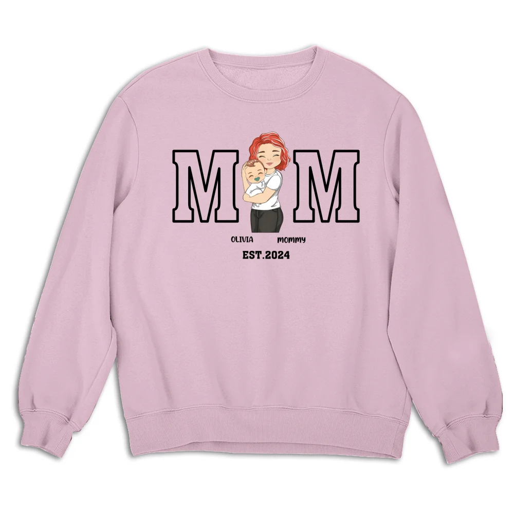 Mommy Is Happy To Have Me - Personalized Custom Shirt - Image 14