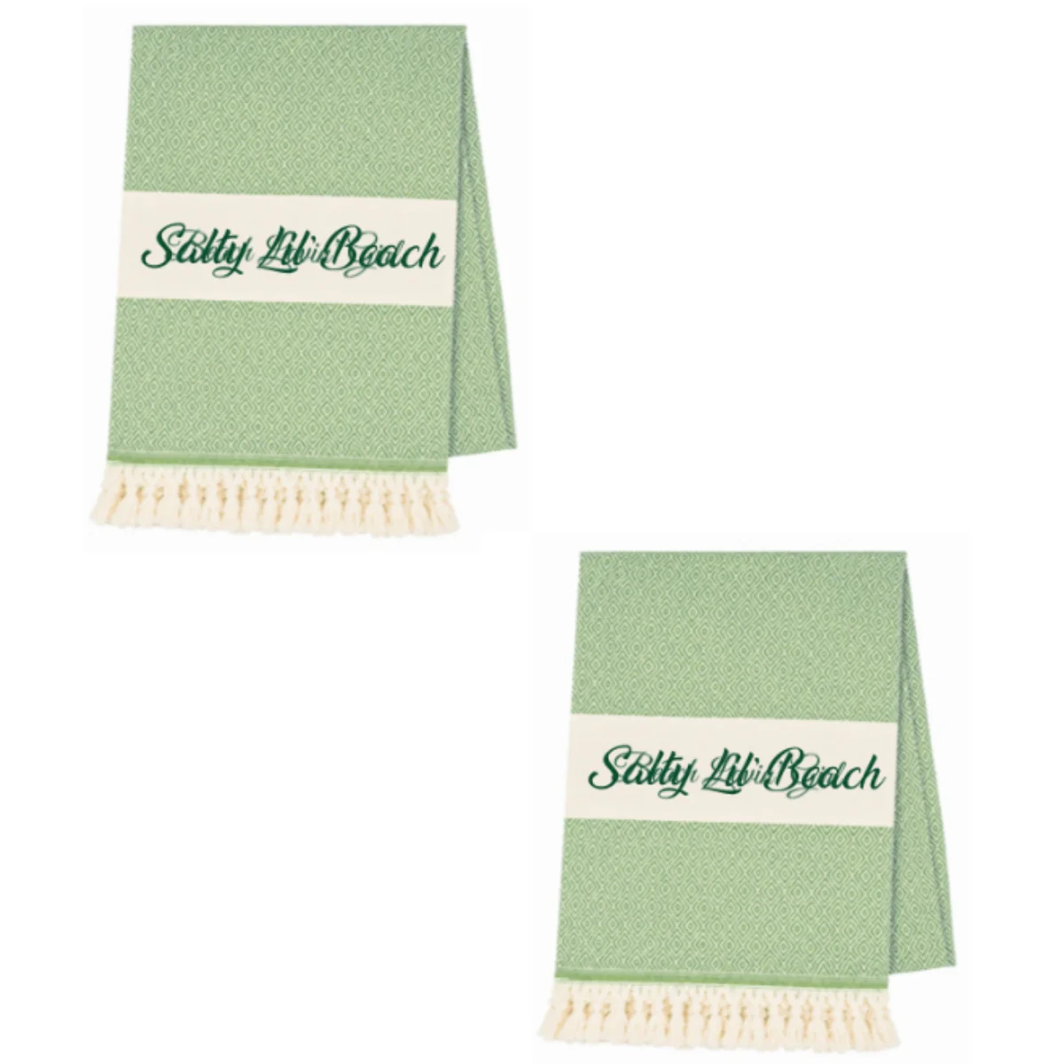 It Is A Girl Trip - Personalized Custom Monogrammed Beach Towel - Image 5