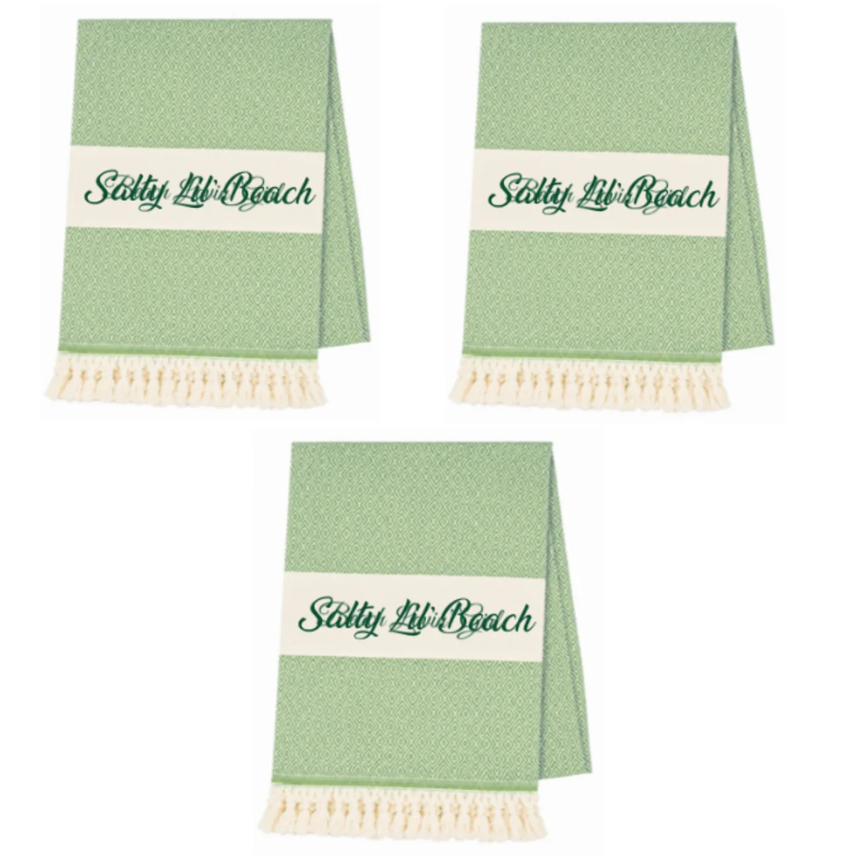 It Is A Girl Trip - Personalized Custom Monogrammed Beach Towel - Image 6
