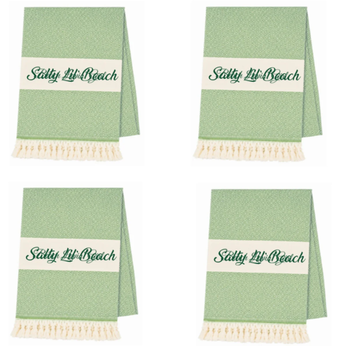 It Is A Girl Trip - Personalized Custom Monogrammed Beach Towel - Image 7