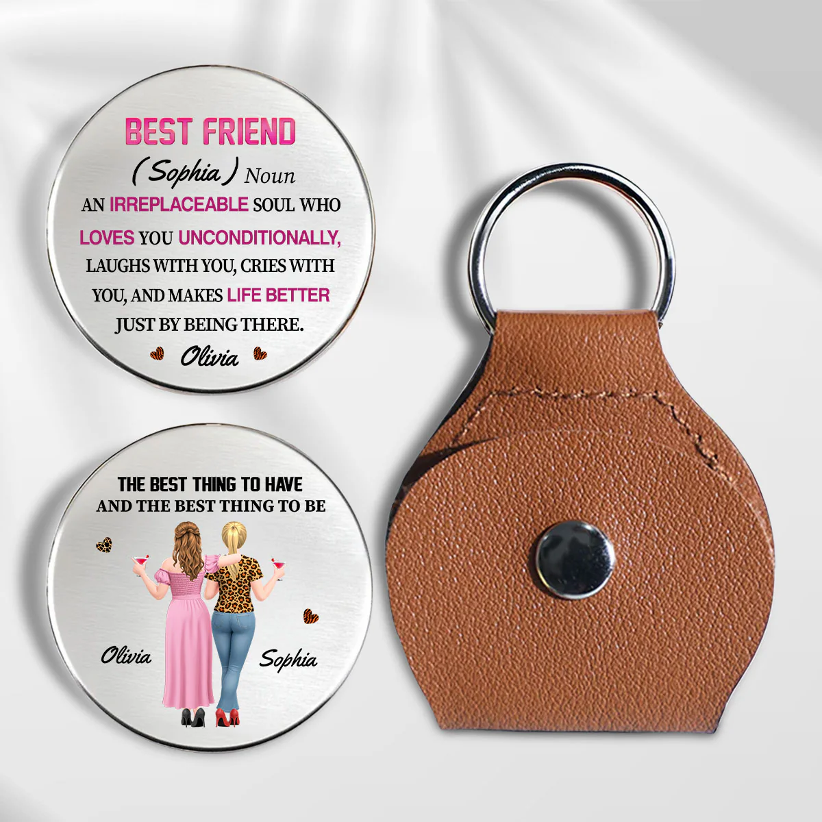 More Than Just A Friend - Personalized Custom Pocket Hug