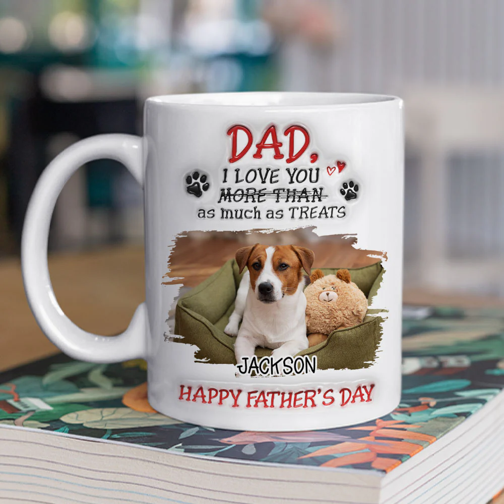 More Than Photo - Personalized Custom 3D Inflated Effect Mug - Image 2