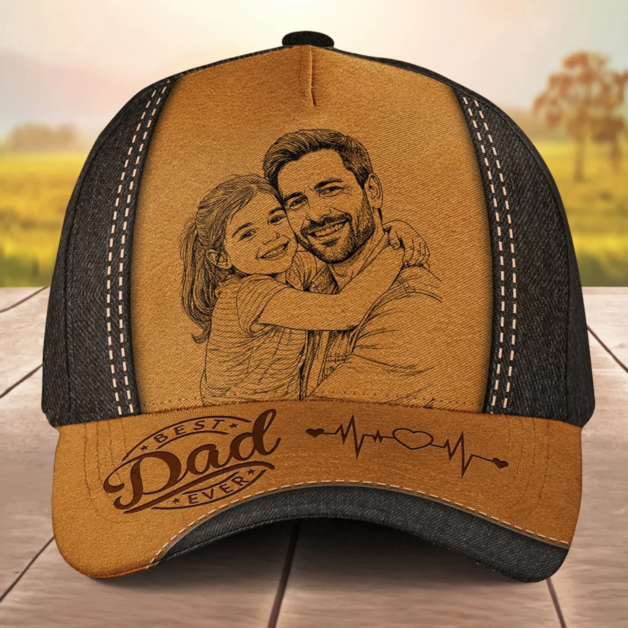 My Best Dad Ever - Personalized Custom Classic Cap