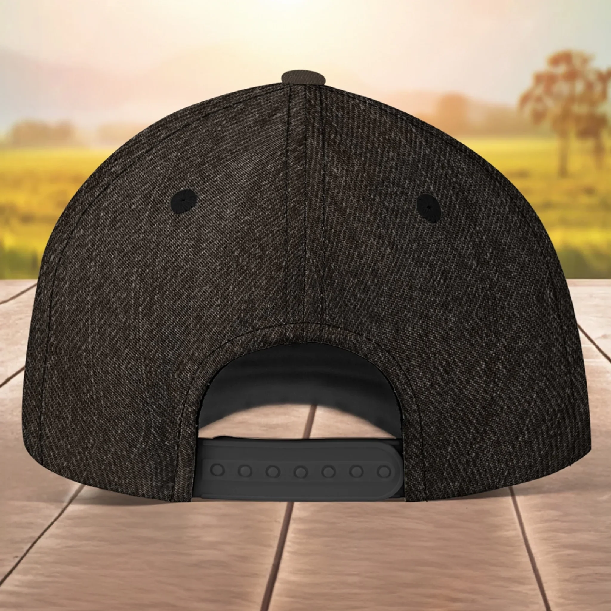 My Best Dad Ever - Personalized Custom Classic Cap - Image 5