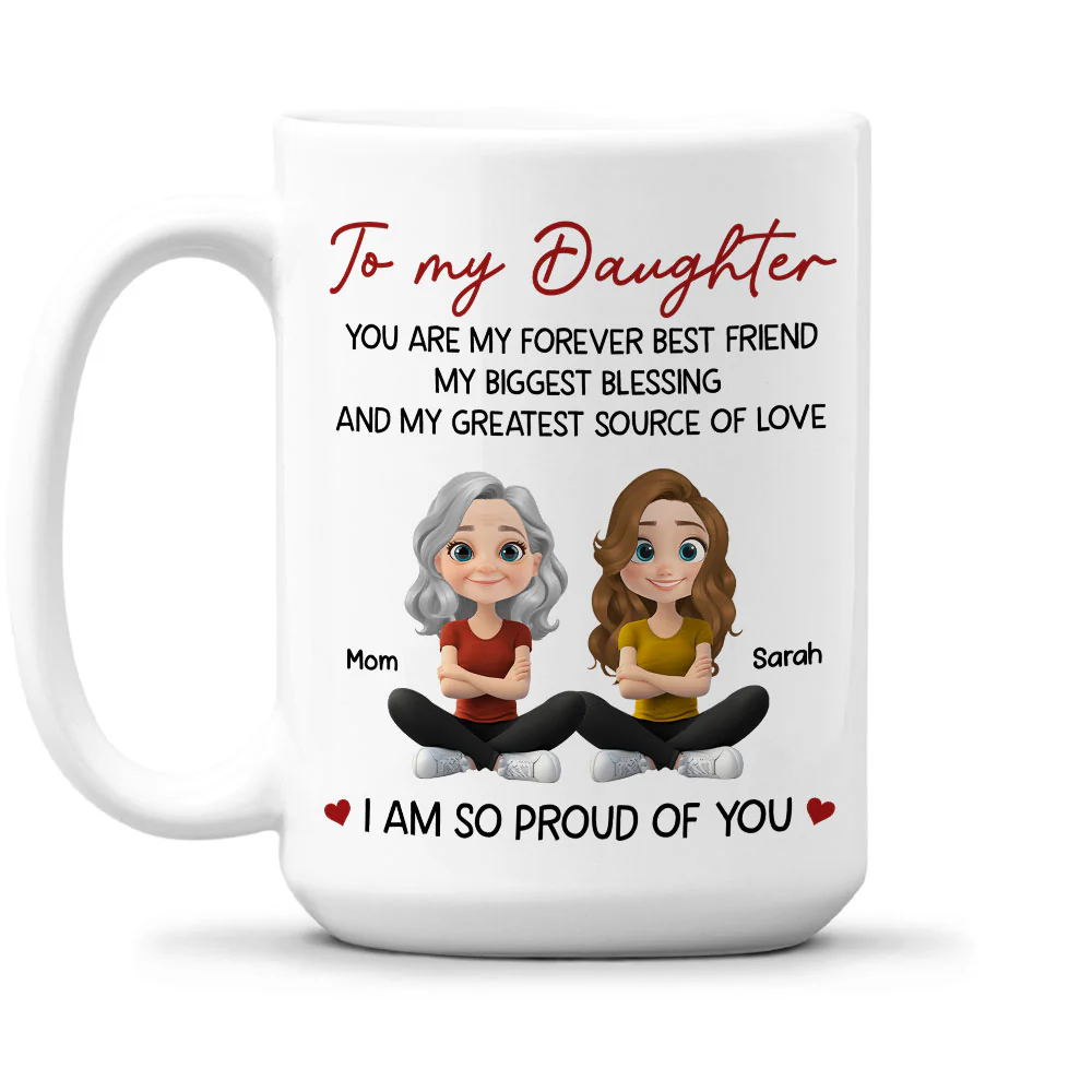 My Biggest Blessing - Personalized Custom Coffee Mug - Image 2