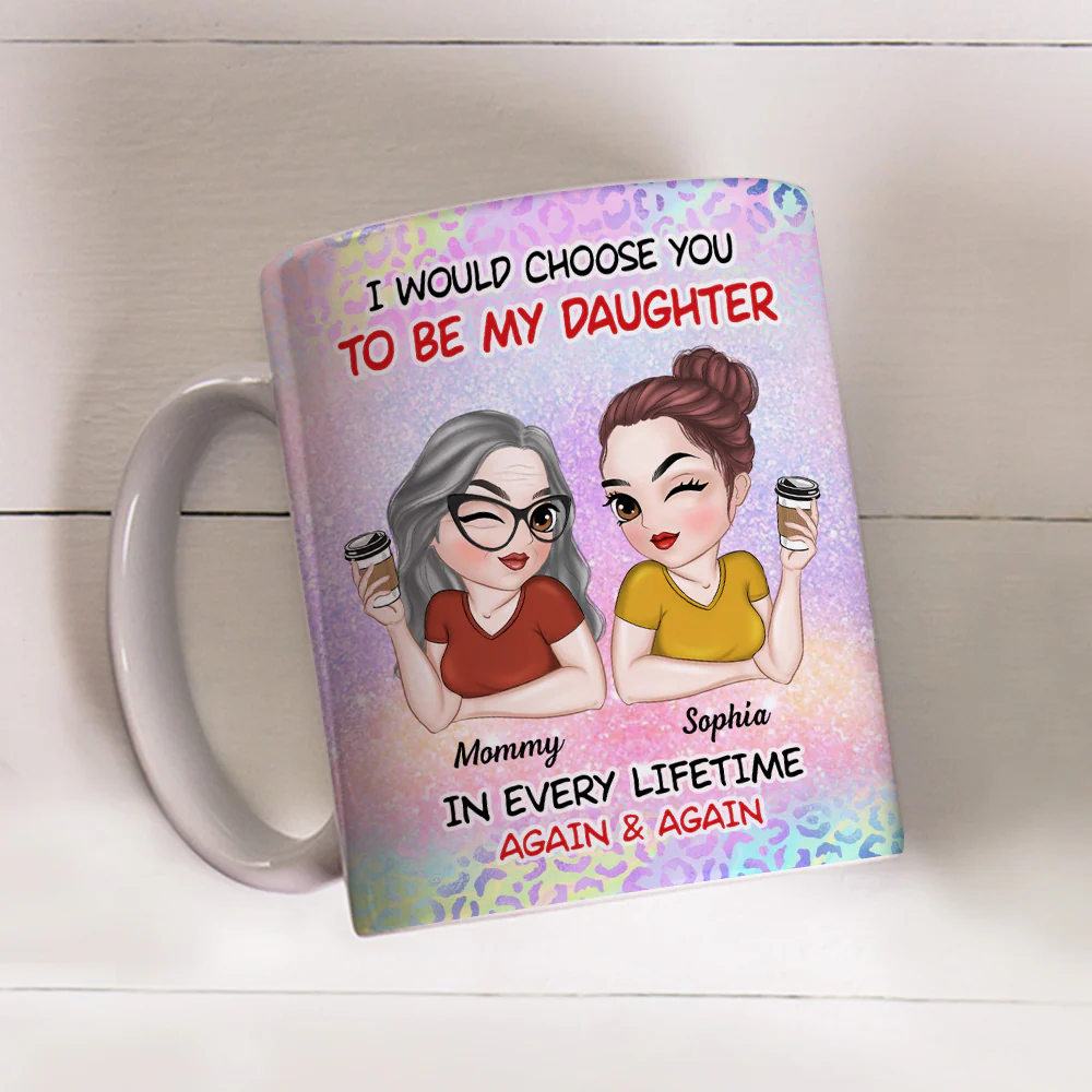 My Choice - Personalized Custom Coffee Mug - Image 3
