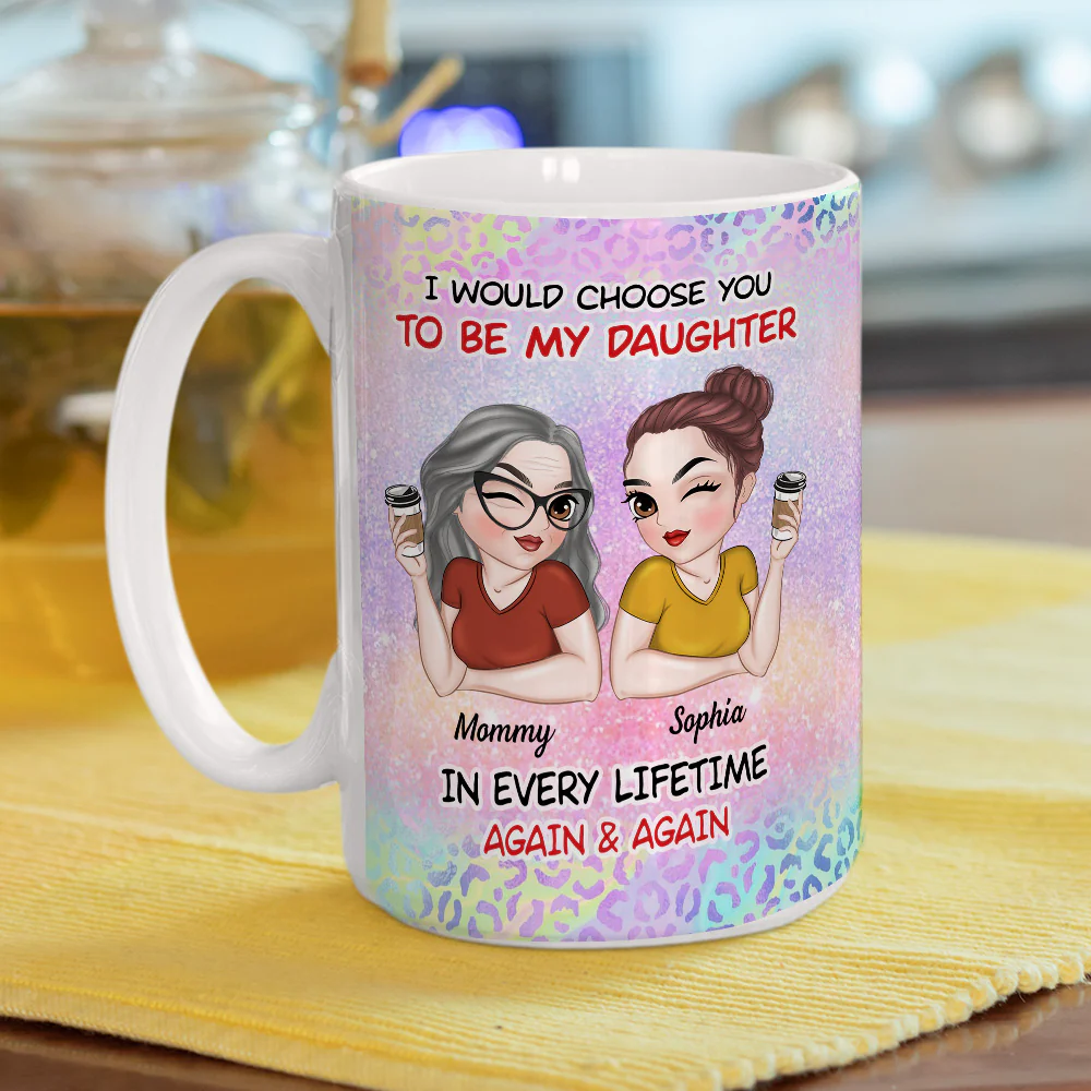 My Choice - Personalized Custom Coffee Mug - Image 5