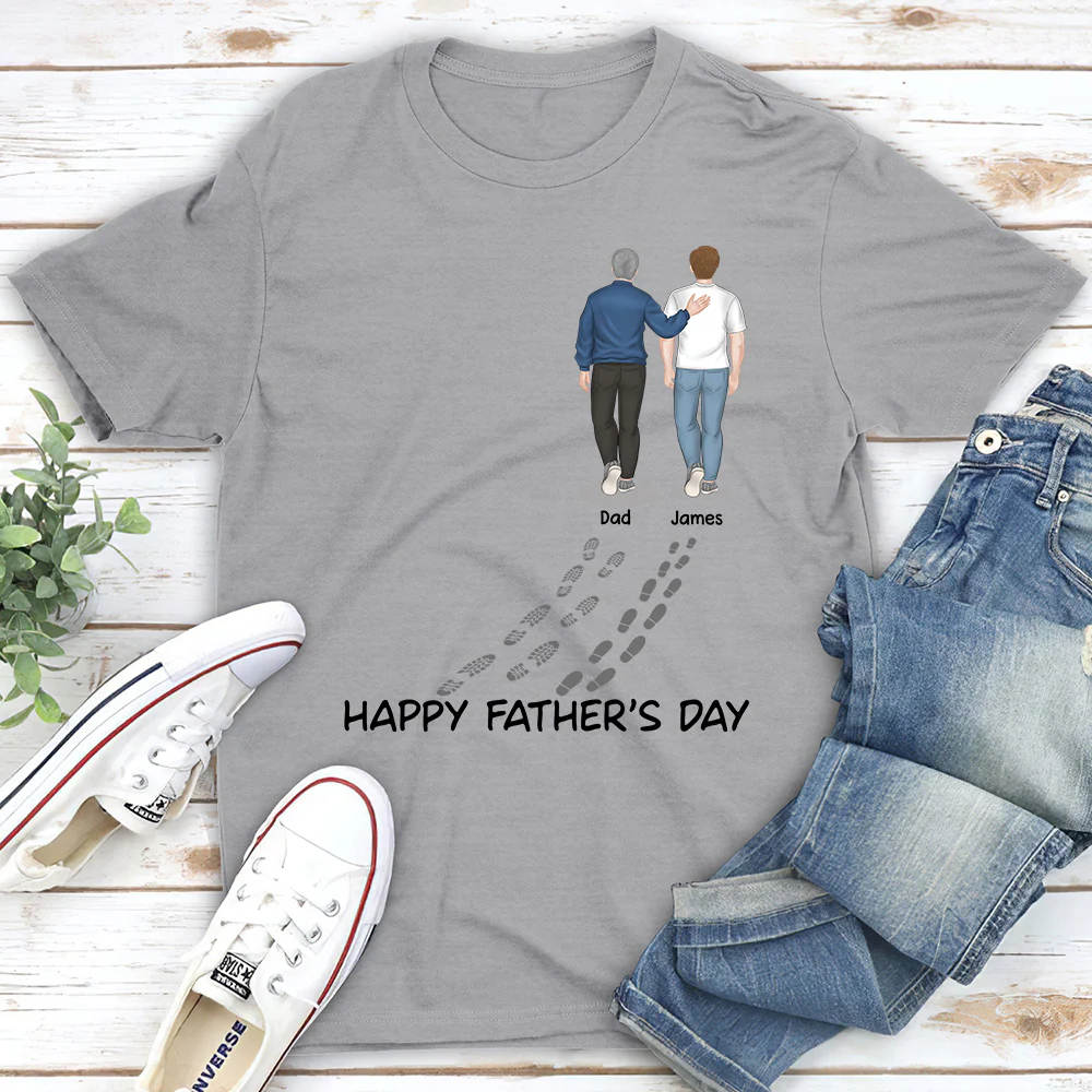 My Dad Is My Hero - Personalized Custom Shirt - Image 2
