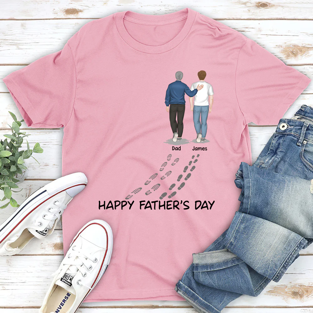 My Dad Is My Hero - Personalized Custom Shirt - Image 4