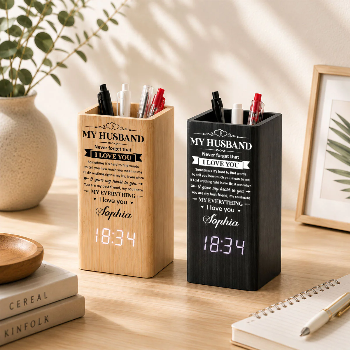 My Everything - Personalized Custom Pen Holder - Image 2