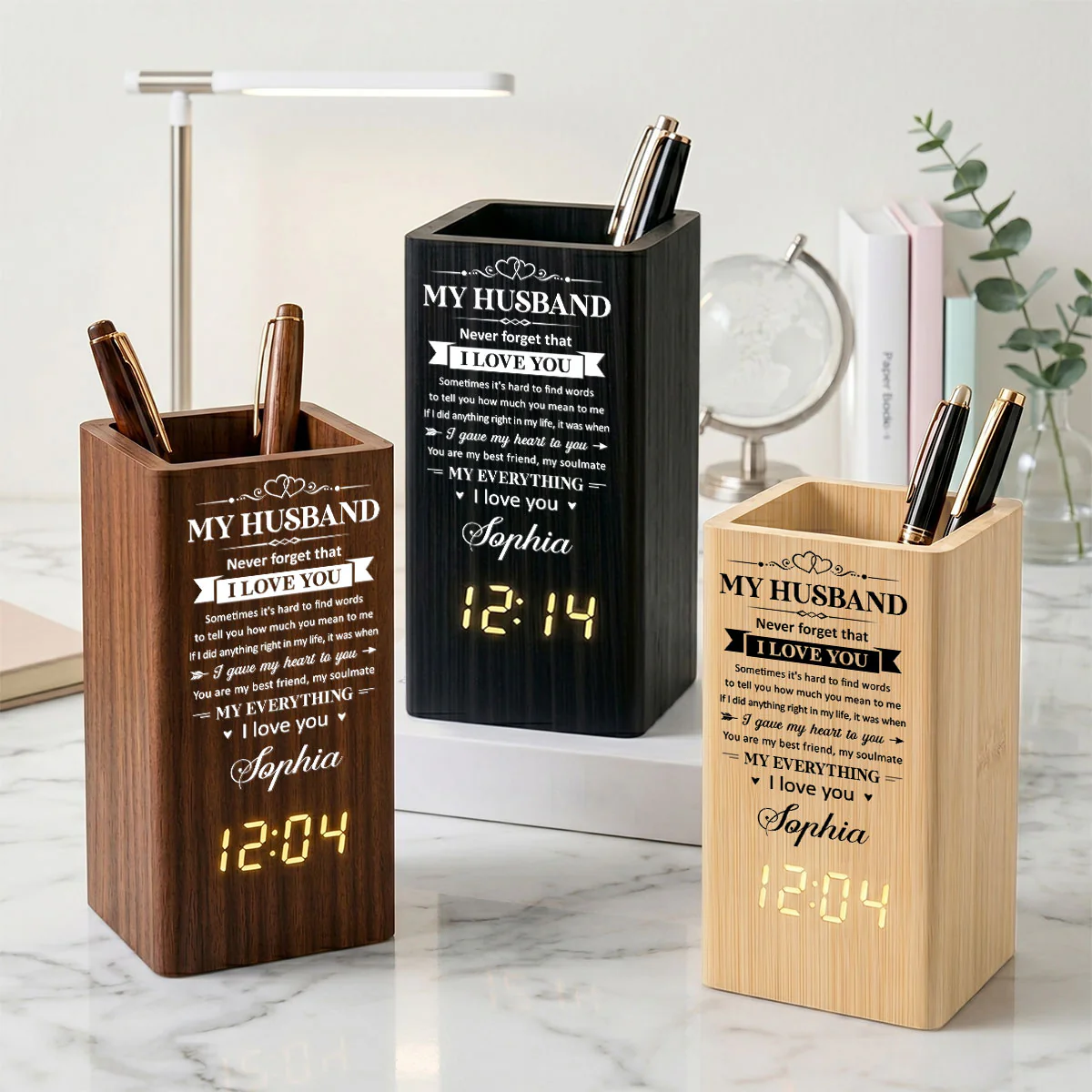 My Everything - Personalized Custom Pen Holder - Image 4